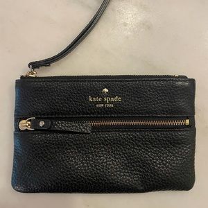 Kate Spade Pebbled Leather Wristlet
